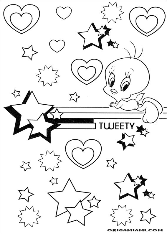 Tweety coloring page (47)