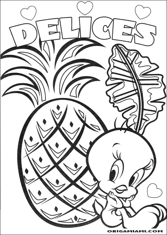 Tweety coloring page (49)