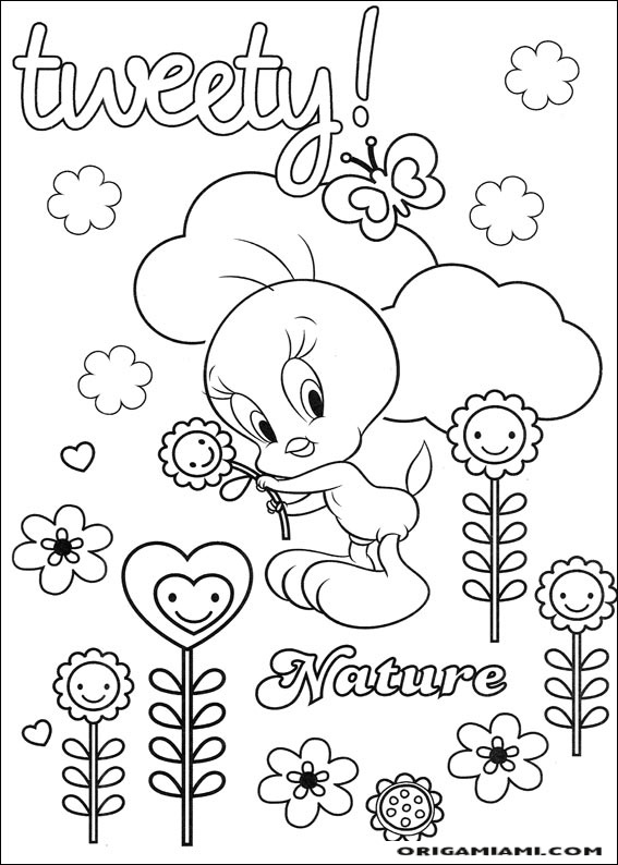 Tweety coloring page (50)