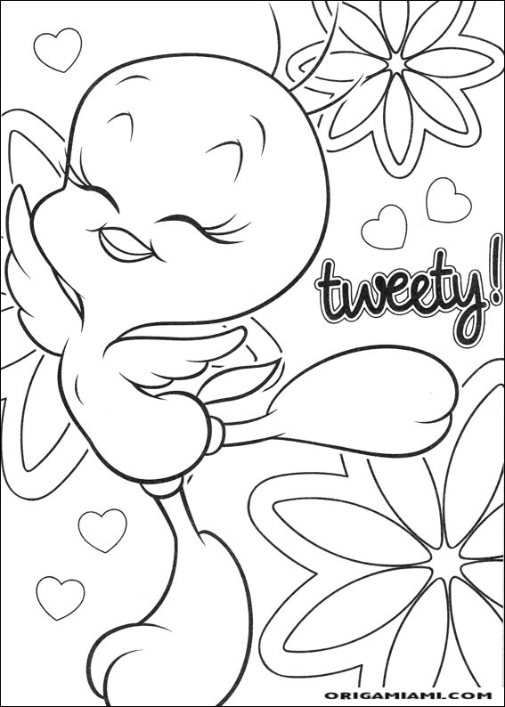 Tweety coloring page (51)