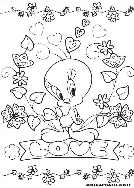 Tweety coloring page (53)