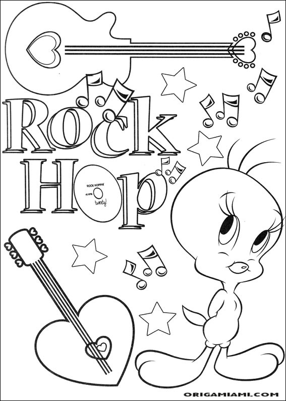 Tweety coloring page (54)