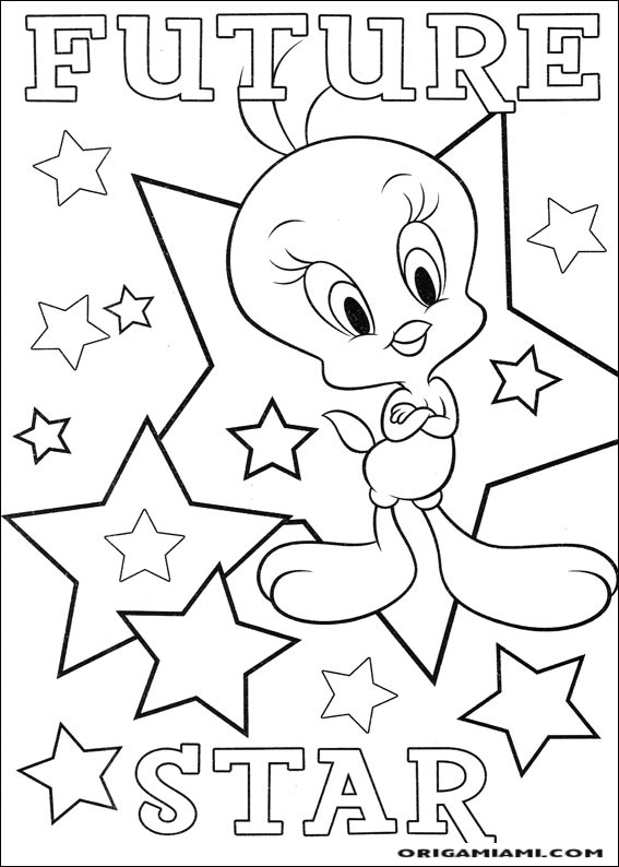 Tweety coloring page (55)