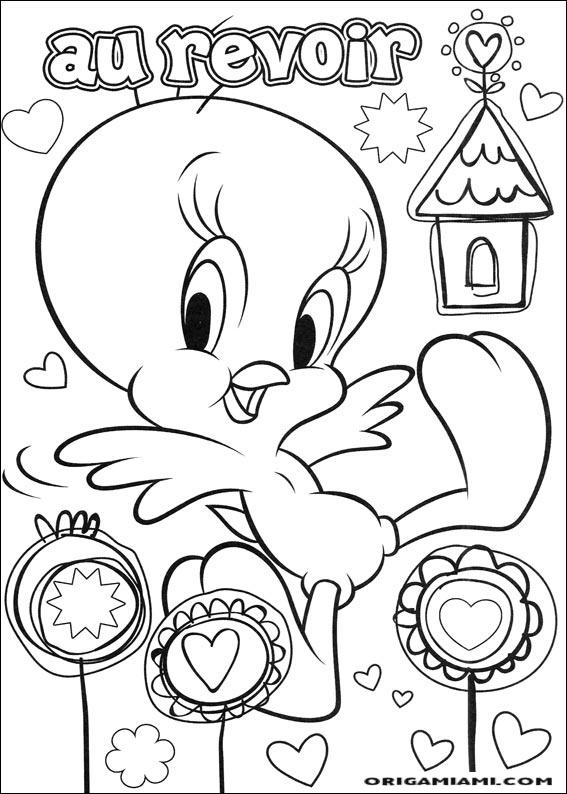 Tweety coloring page (56)