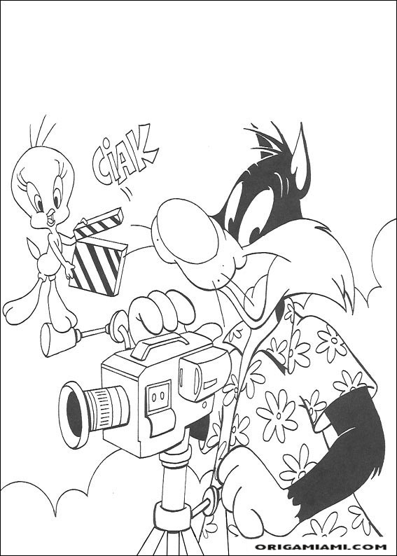 Tweety coloring page (8)