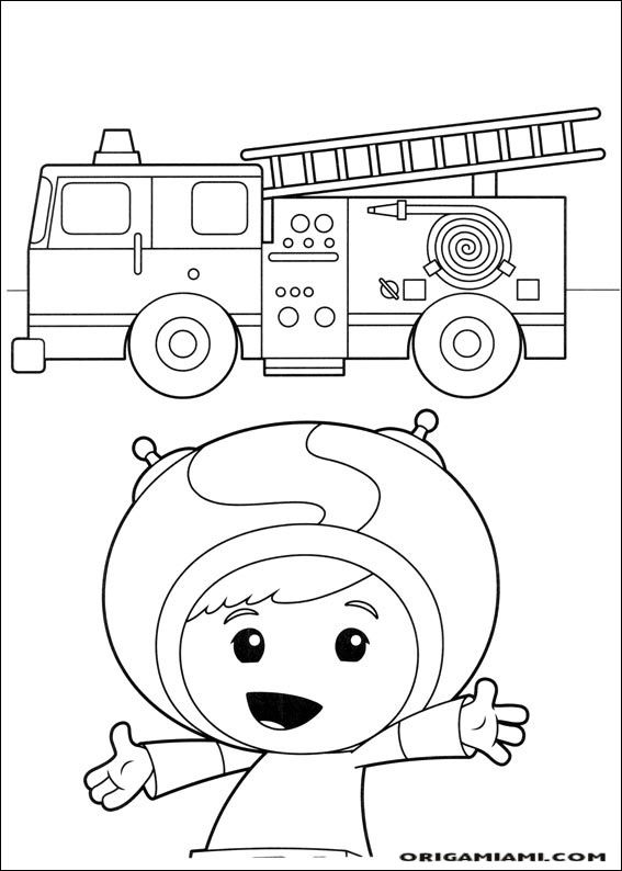 Umizoomi coloring page (2)