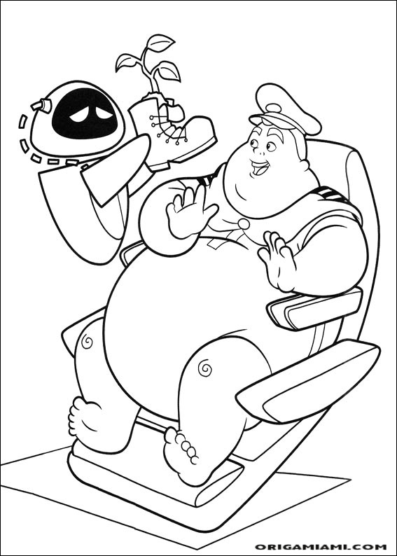 Wall e coloring page (13)