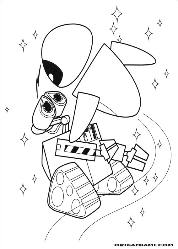 Wall e coloring page (17)