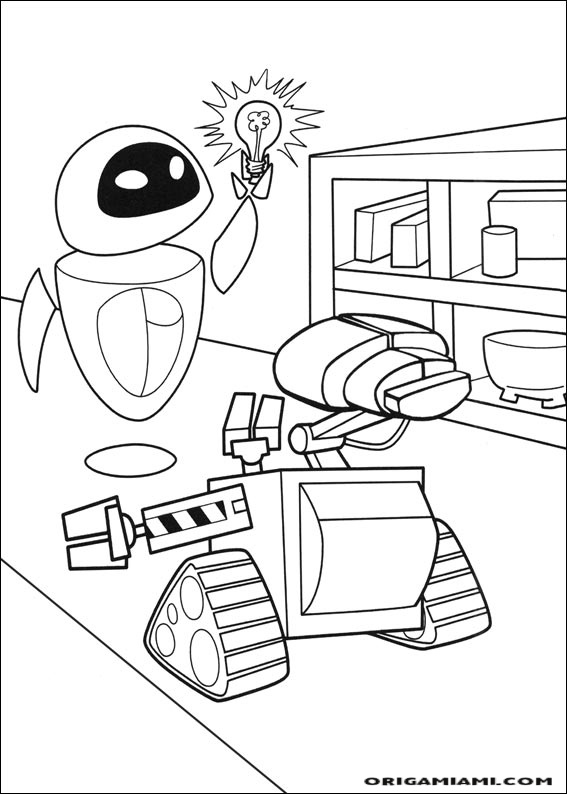 Wall e coloring page (19)