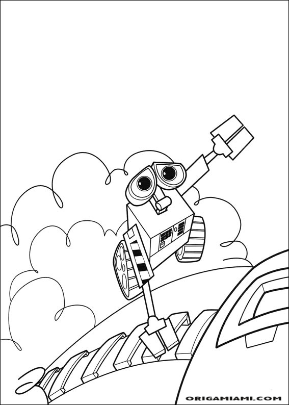 Wall e coloring page (21)