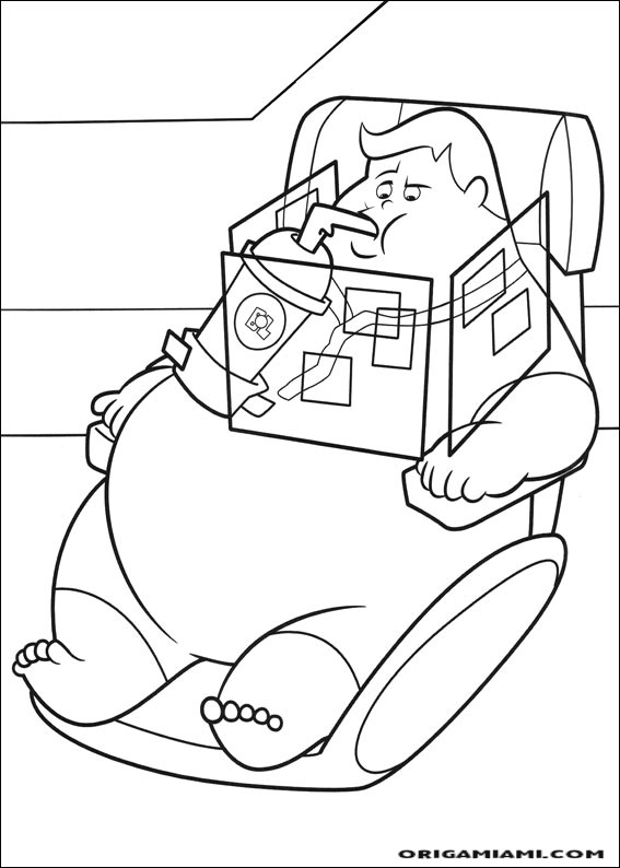 Wall e coloring page (25)