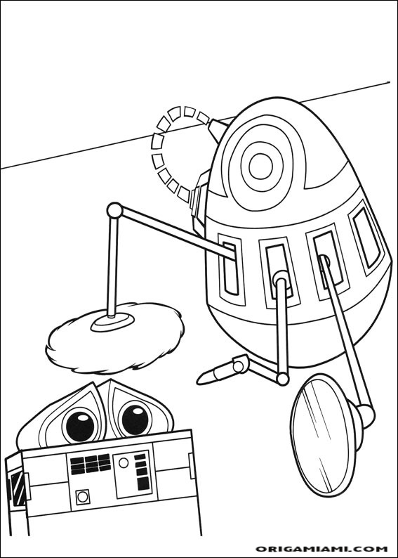 Wall e coloring page (27)