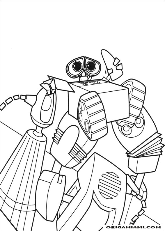 Wall e coloring page (28)