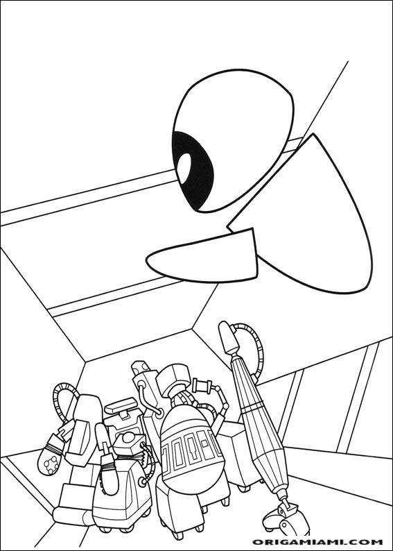 Wall e coloring page (29)