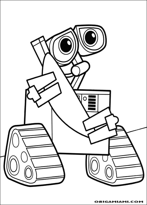 Wall e coloring page (36)