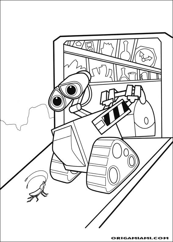 Wall e coloring page (37)