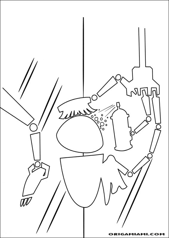 Wall e coloring page (52)