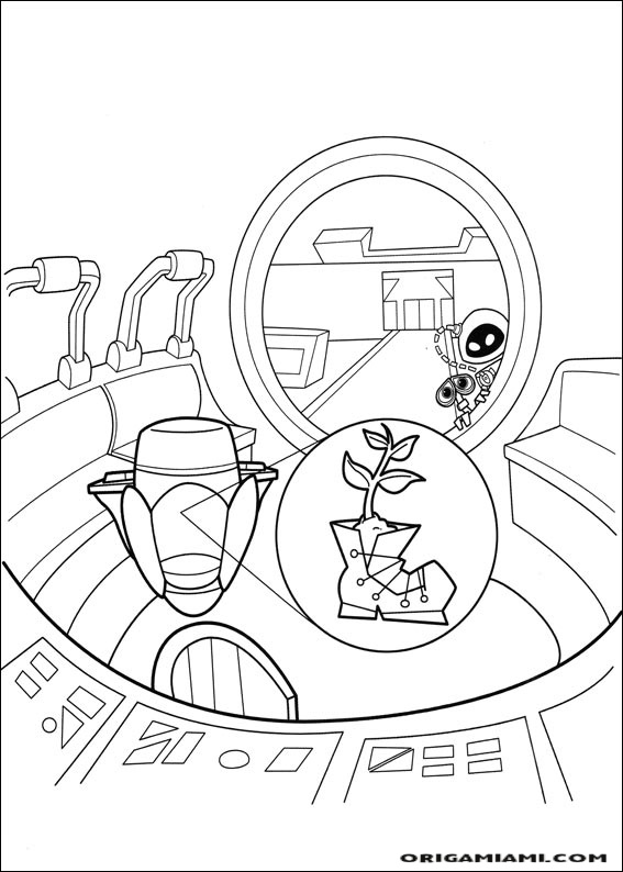 Wall e coloring page (56)