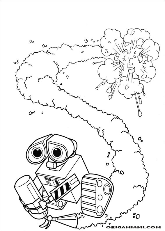 Wall e coloring page (57)