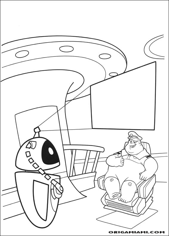 Wall e coloring page (61)