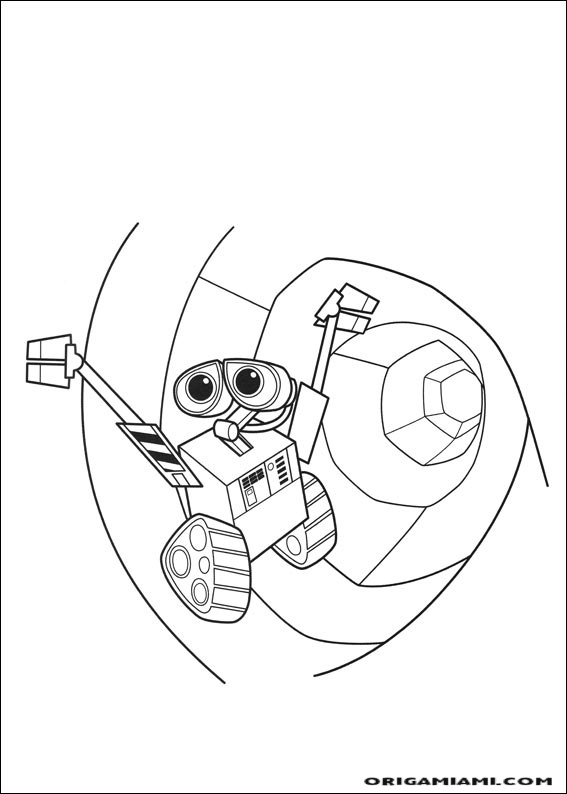 Wall e coloring page (62)