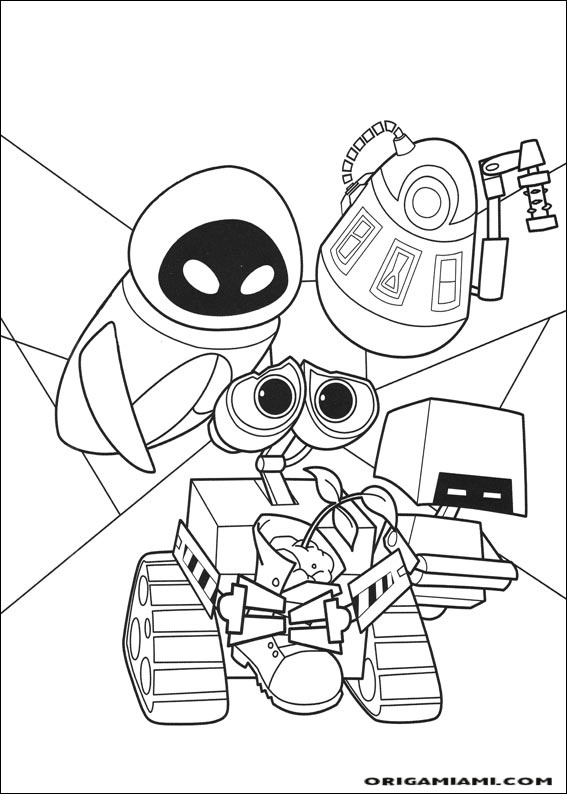 Wall e coloring page (70)