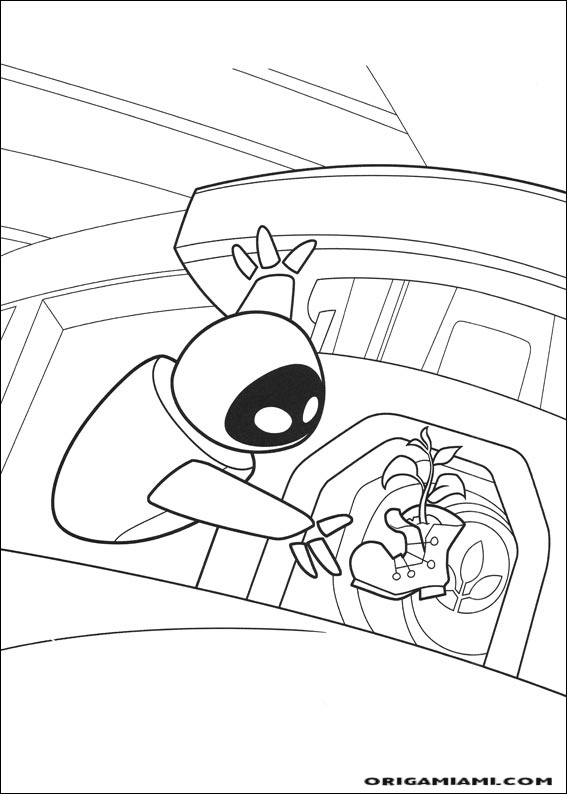 Wall e coloring page (75)