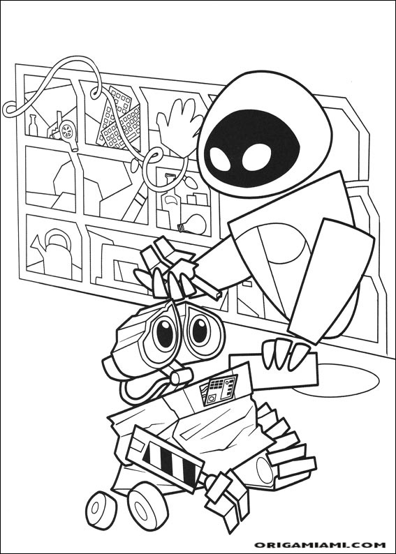 Wall e coloring page (76)