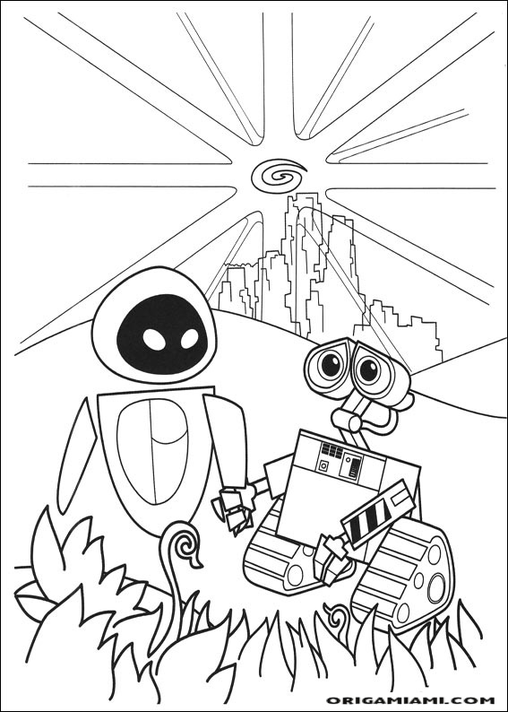 Wall e coloring page (78)