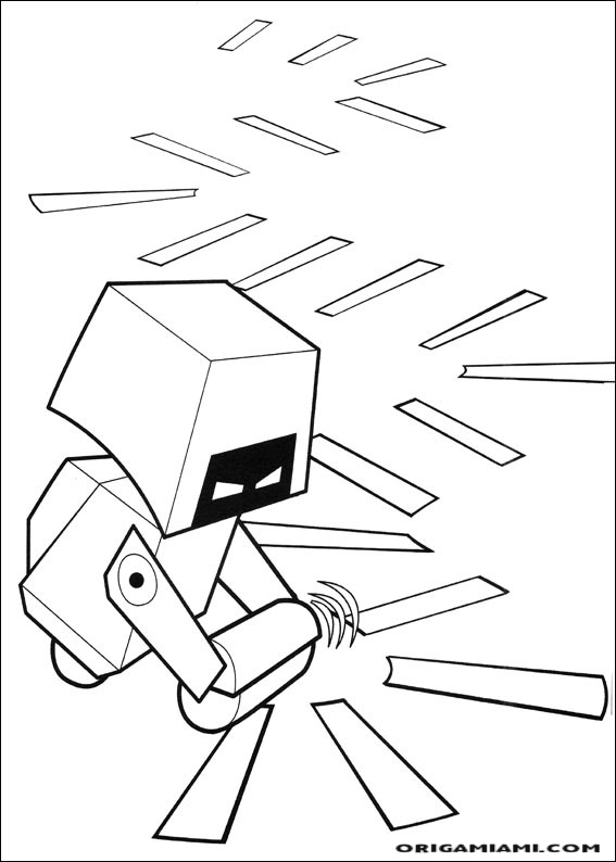 Wall e coloring page (9)