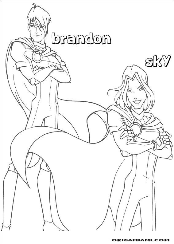 Winx club coloring page (10)