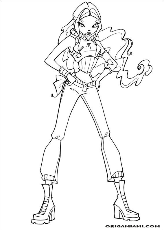 Winx club coloring page (13)