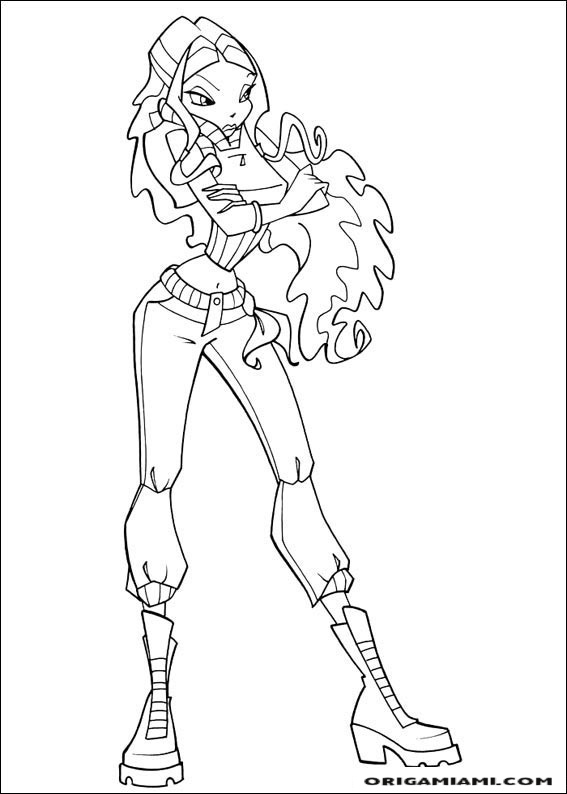 Winx club coloring page (15)