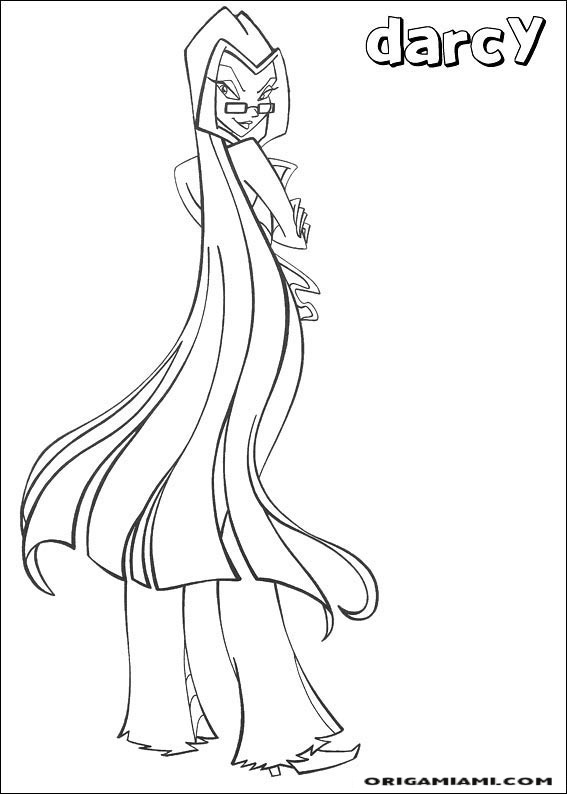 Winx club coloring page (19)