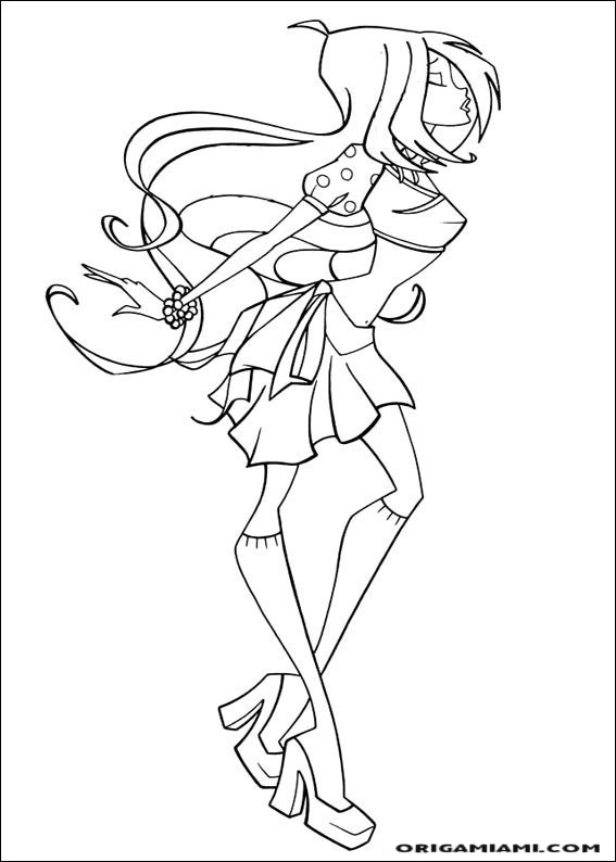 Winx club coloring page (20)