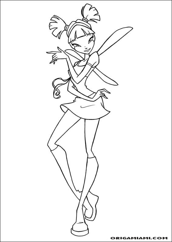 Winx club coloring page (21)