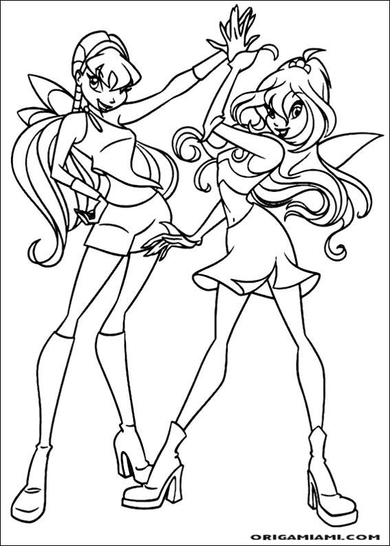 Winx club coloring page (24)