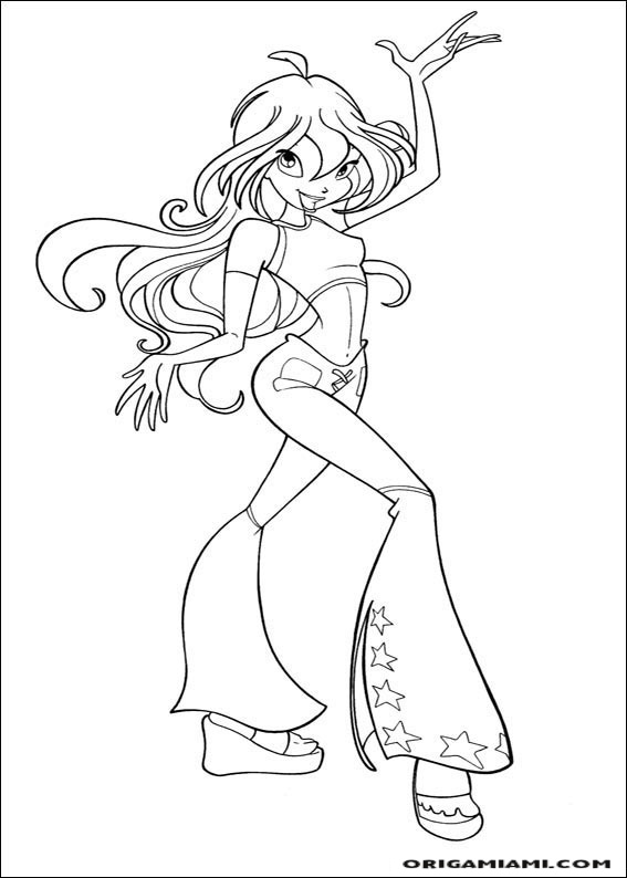 Winx club coloring page (26)