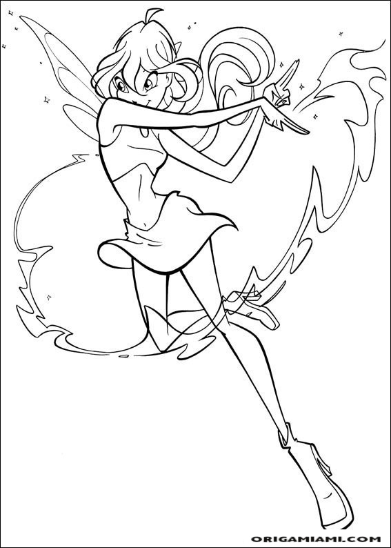 Winx club coloring page (27)