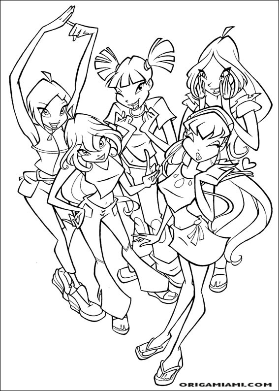 Winx club coloring page (28)