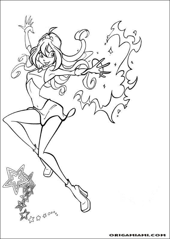 Winx club coloring page (29)