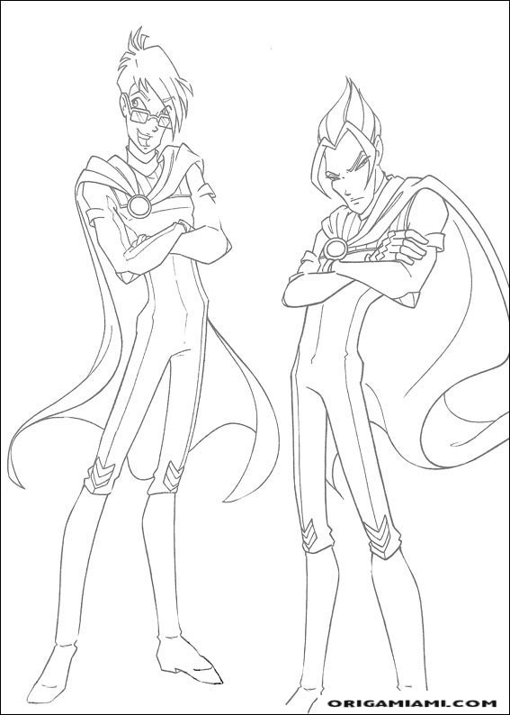 Winx club coloring page (9)