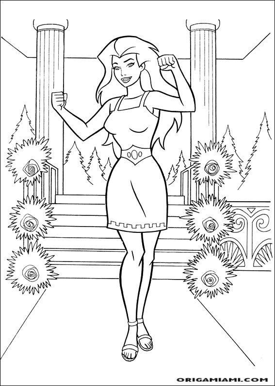 Wonder Woman coloring page (13)