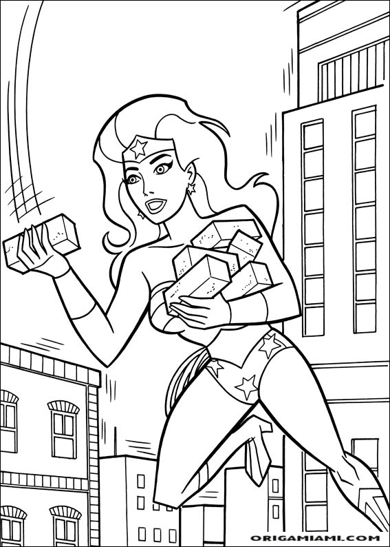 Wonder Woman coloring page (14)