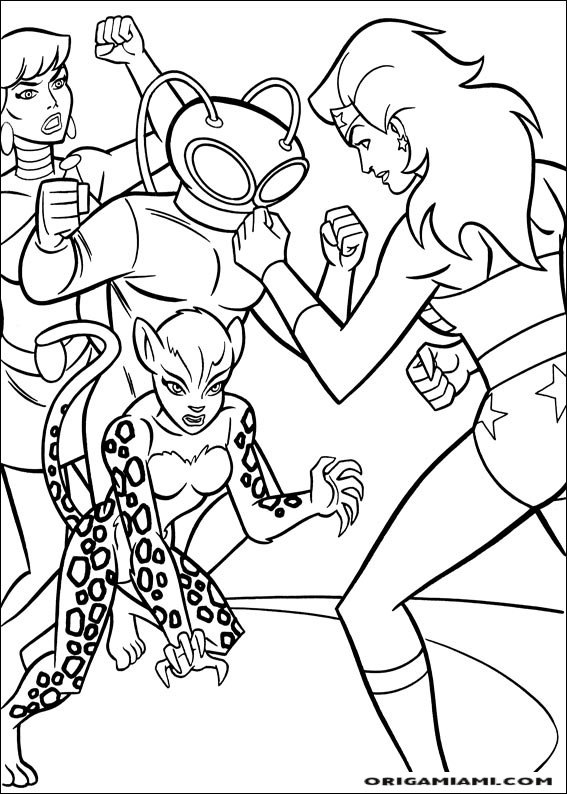 Wonder Woman coloring page (15)