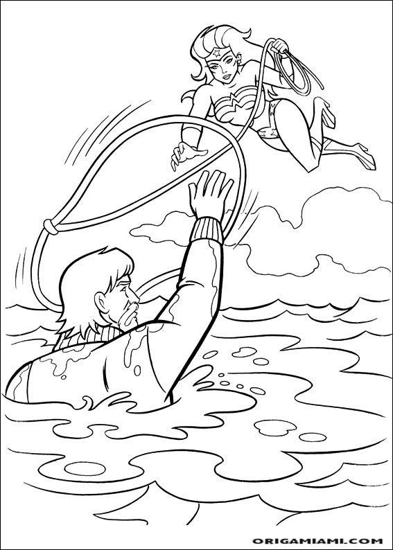 Wonder Woman coloring page (16)