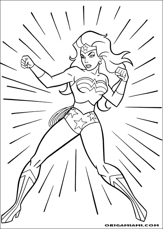 Wonder Woman coloring page (18)