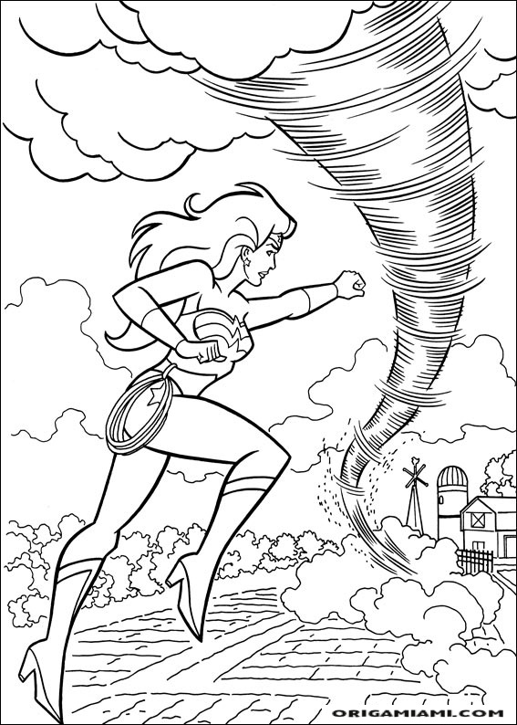 Wonder Woman coloring page (21)