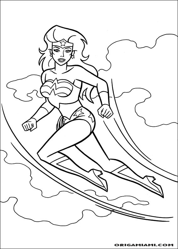 Wonder Woman coloring page (22)