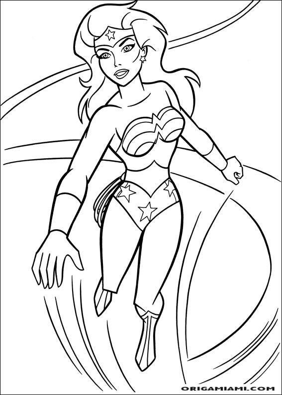 Wonder Woman coloring page (23)